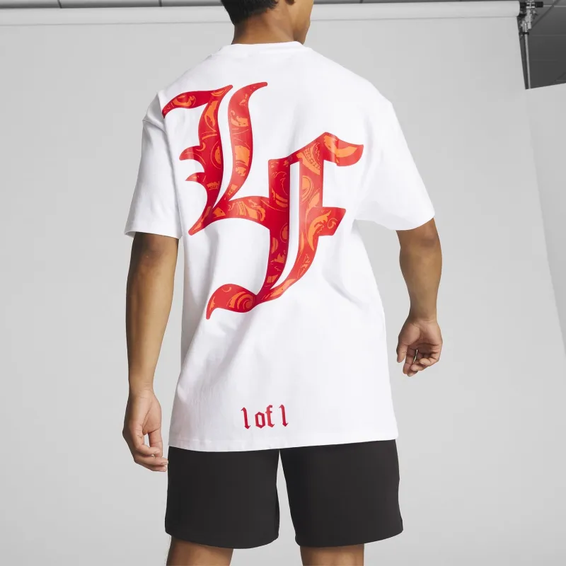 PUMA x LAMELO BALL LaFrance T-Shirt Men's White-3