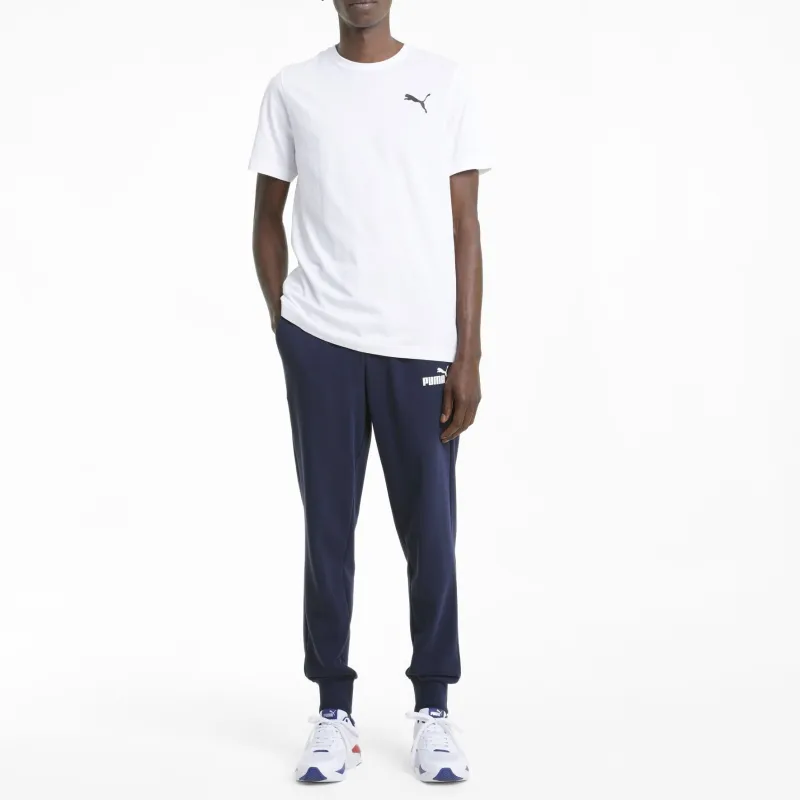 PUMA Pantalon De Survêtement À Logo Essentials Homme Knitted Sports Pants Men's Marine Blue-4