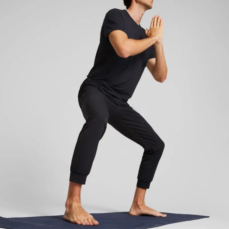 PUMA Jogging Studio Ultramove Homme Knitted Sports Pants Men's Black-4