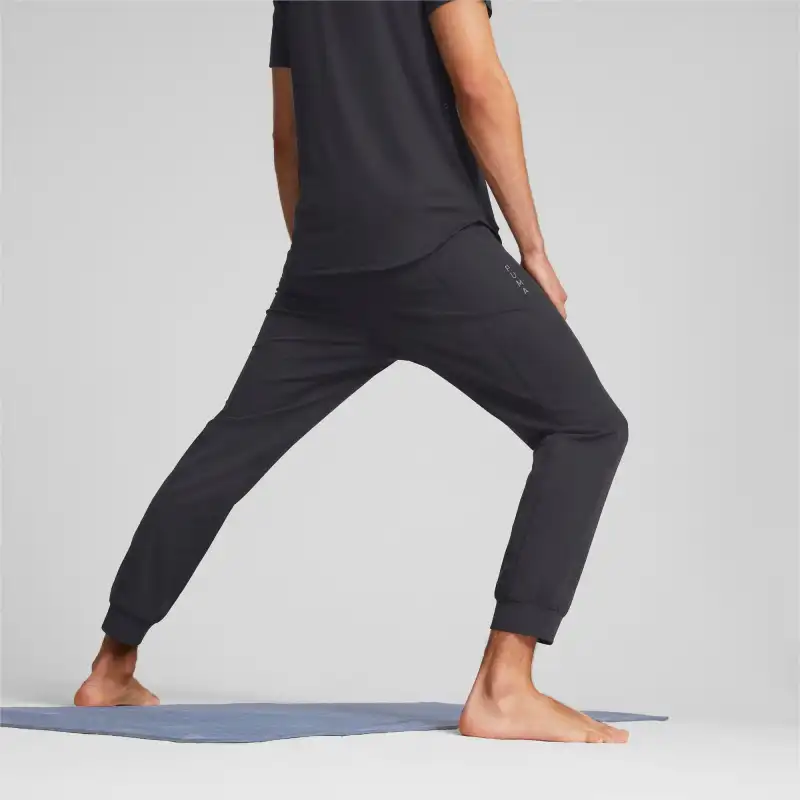 PUMA Jogging Studio Ultramove Homme Knitted Sports Pants Men's Black-3