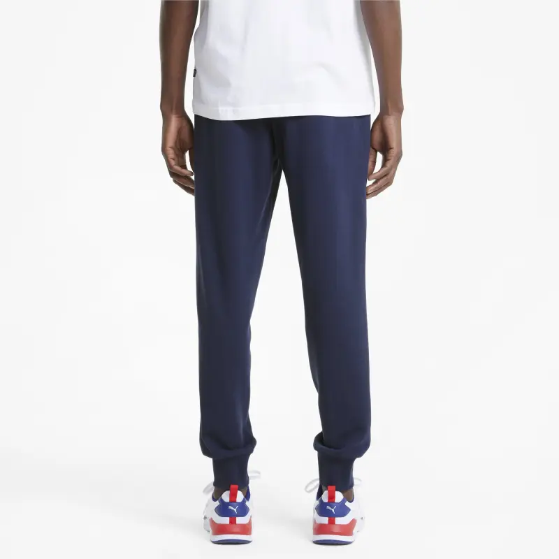PUMA Pantalon De Survêtement À Logo Essentials Homme Knitted Sports Pants Men's Marine Blue-3
