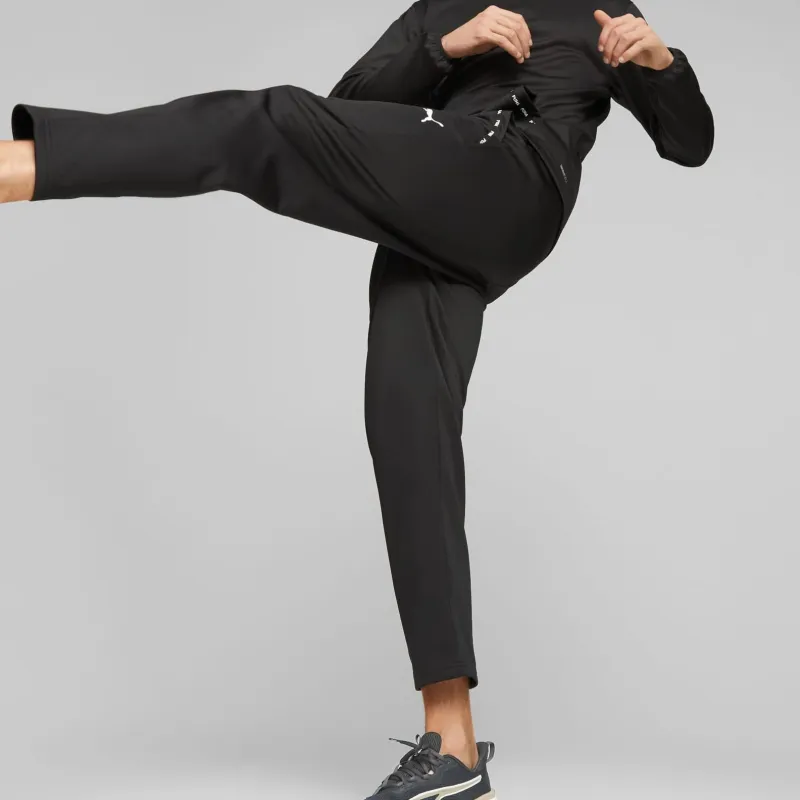 PUMA Survêtement De Training PWRFLEECE Fit Homme Knitted Sports Pants Men's Black-4