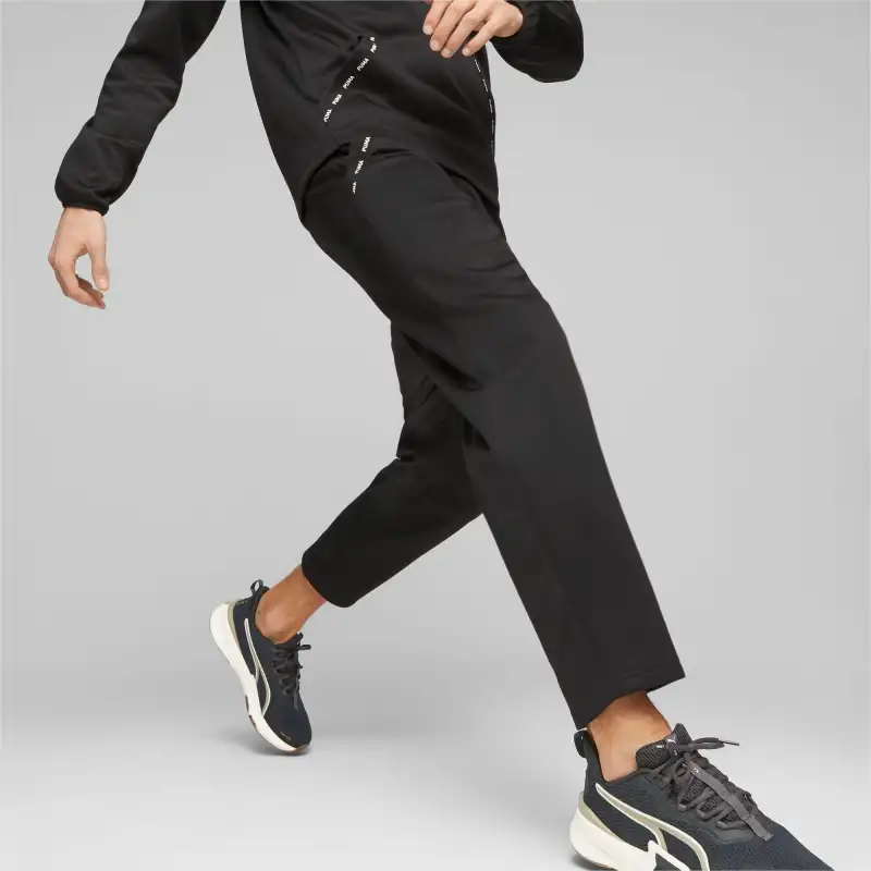 PUMA Survêtement De Training PWRFLEECE Fit Homme Knitted Sports Pants Men's Black-2
