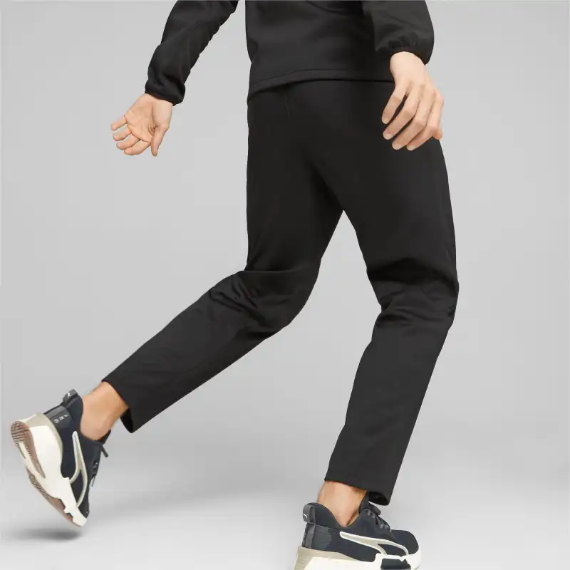 PUMA Survêtement De Training PWRFLEECE Fit Homme Knitted Sports Pants Men's Black-3
