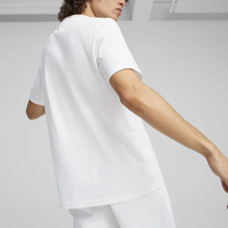 PUMA T shirt Made In France Homme T Shirt Men's White-3