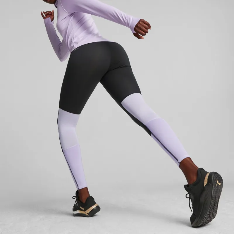 PUMA Leggings Women's Black - Violet-2