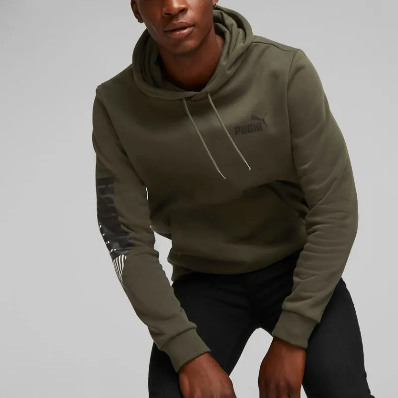 PUMA Sweatshirt Men's Olive Green-2