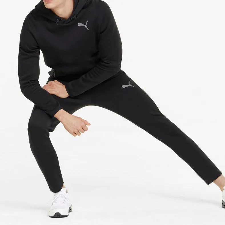 PUMA Knitted Sports Pants Men's Black-4