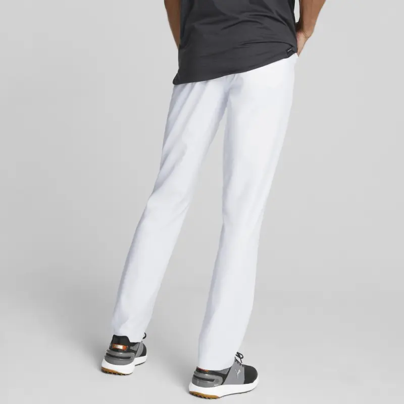 PUMA Dealer 5 Pocket Casual Pants Men's White-3