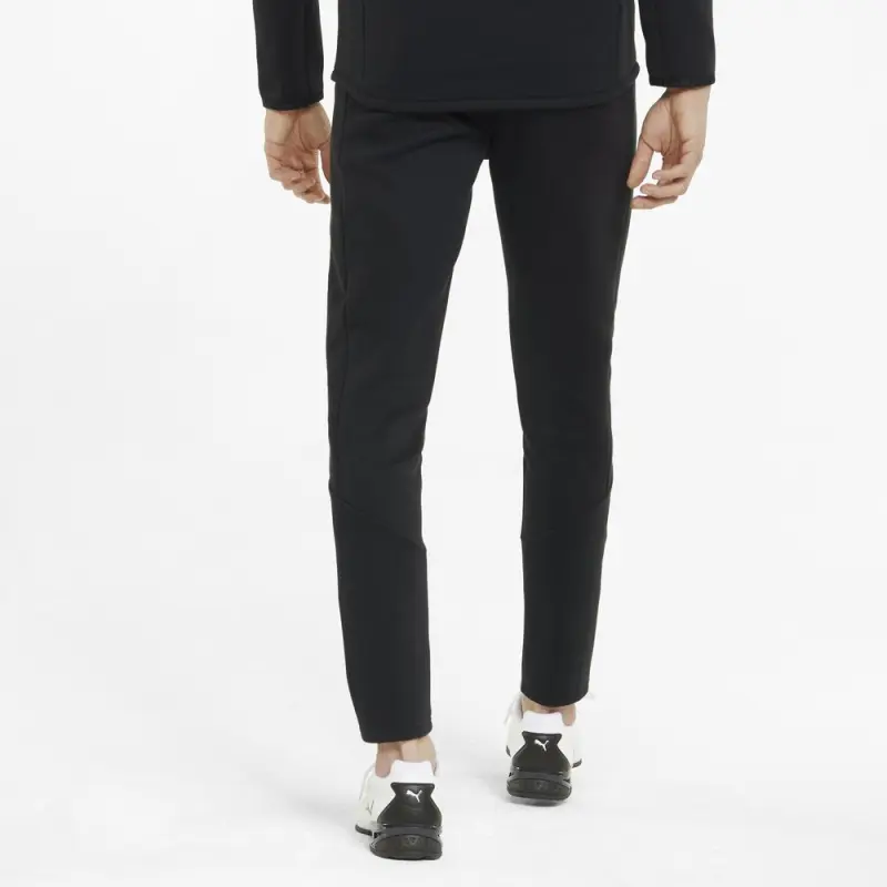 PUMA Knitted Sports Pants Men's Black-3