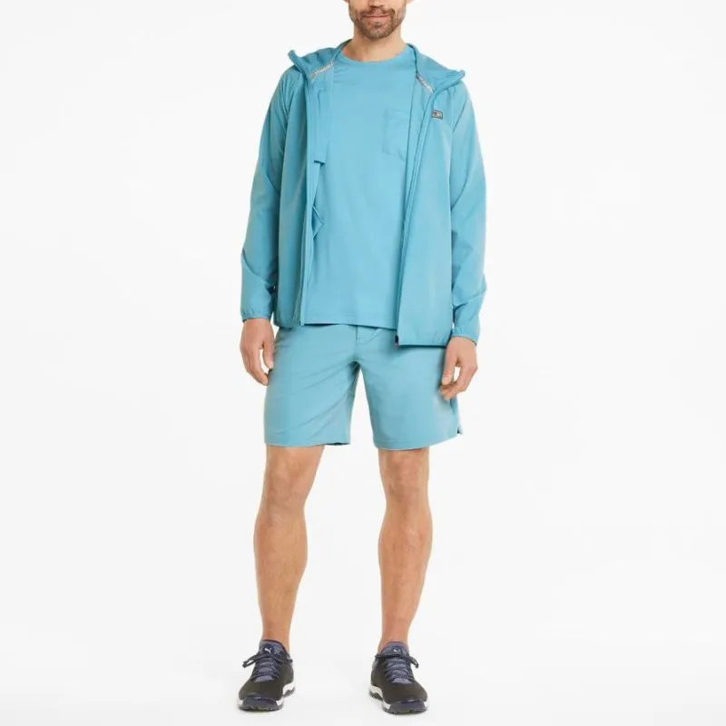 PUMA Jackets Coats Men's Sky Blue-4