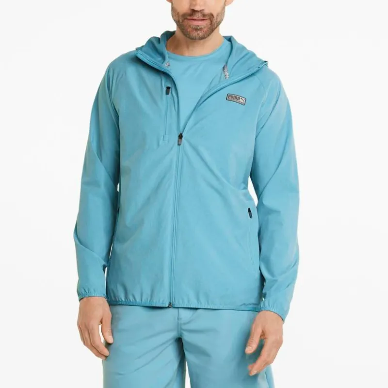 PUMA Jackets Coats Men's Sky Blue-2