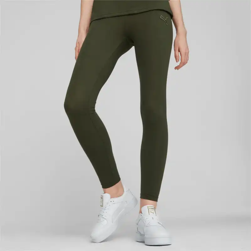 PUMA Leggings Women's Green-2