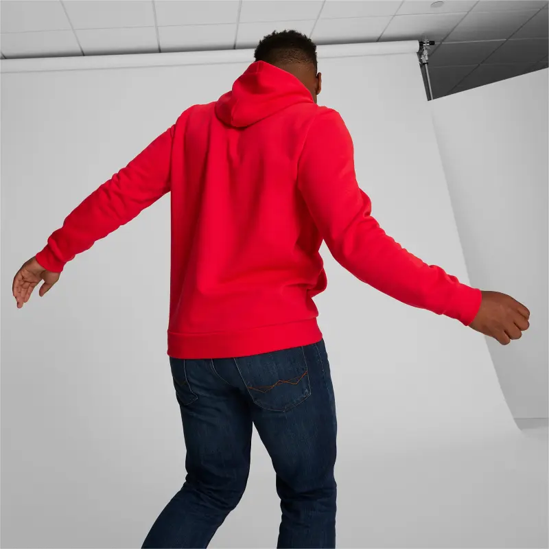 PUMA Sudadera Con Capucha Para Hombre Essentials Small Logo-2