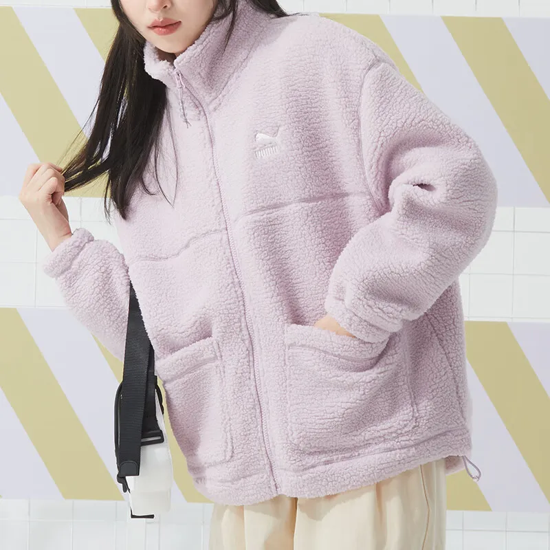 PUMA Velvet feel Coat Women's Purple-2