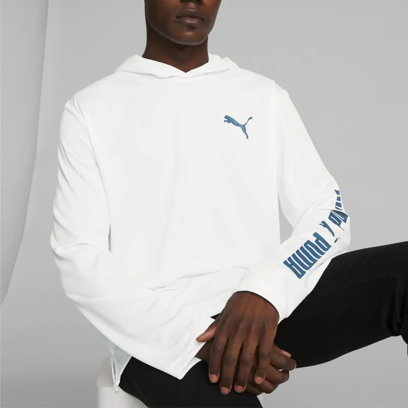 PUMA Sunny Daze Men's Hoodie Sweatshirt Men's White-2