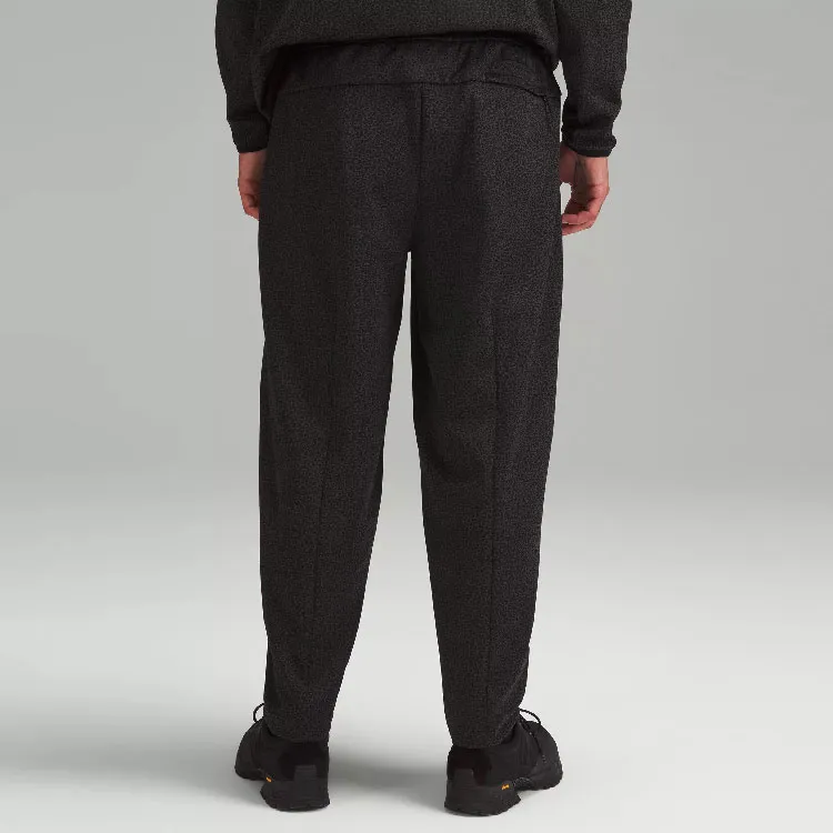 Lululemon LAB Collection Knitted Sweatpants 27' Men's Mini Jacquard Graphite Gray Black-3