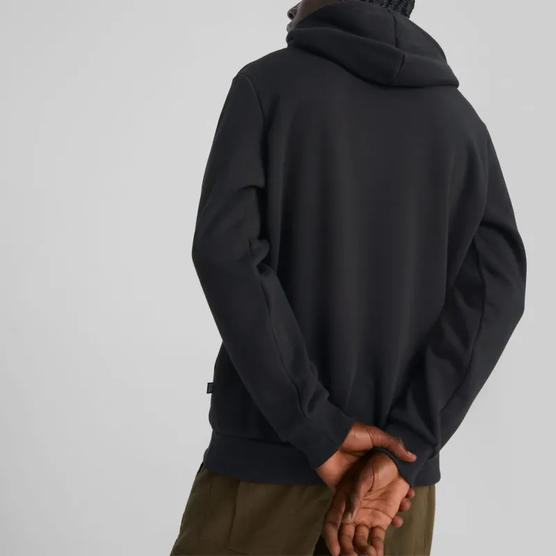 PUMA Essentials+ Big Logo Men's Hoodie Sweatshirt Men's Black-3