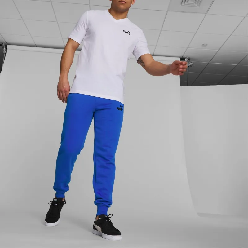 PUMA Essential Logo Men's Sweatpants Knitted Sports Pants Men's Racing Blue-2