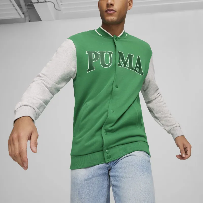 PUMA SQUAD Men's Track Jacket Jackets Coats Men's Green-2