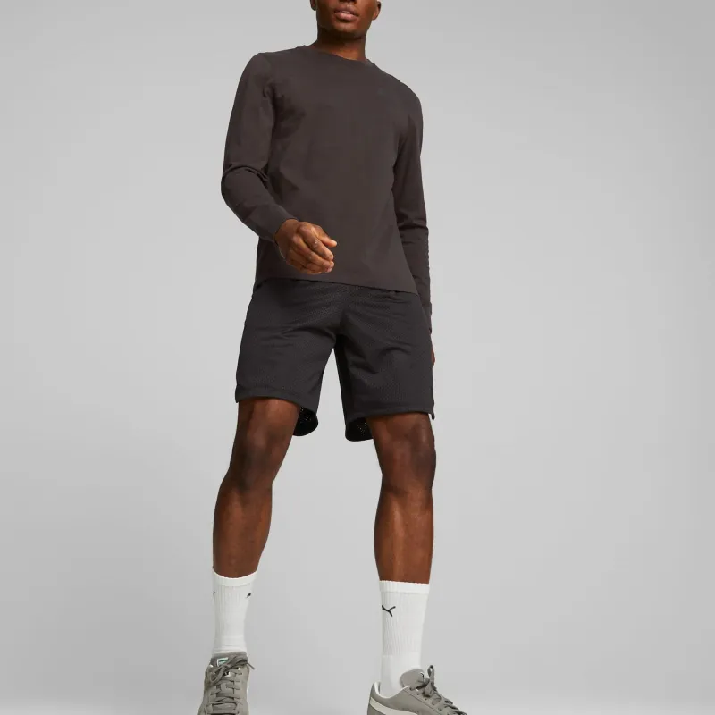 PUMA x TMC Collaboration Everyday Hussle Long Sleeve Tee T-Shirt Men's Dark Gray-2