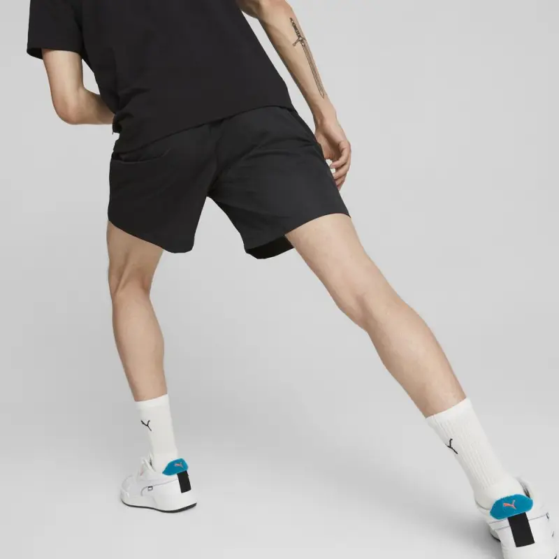 PUMA Fandom Casual Shorts Men Black-3