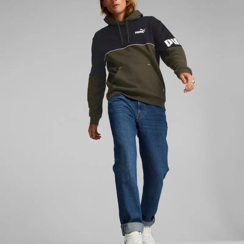 PUMA Sweatshirt Men's Olive Green-2