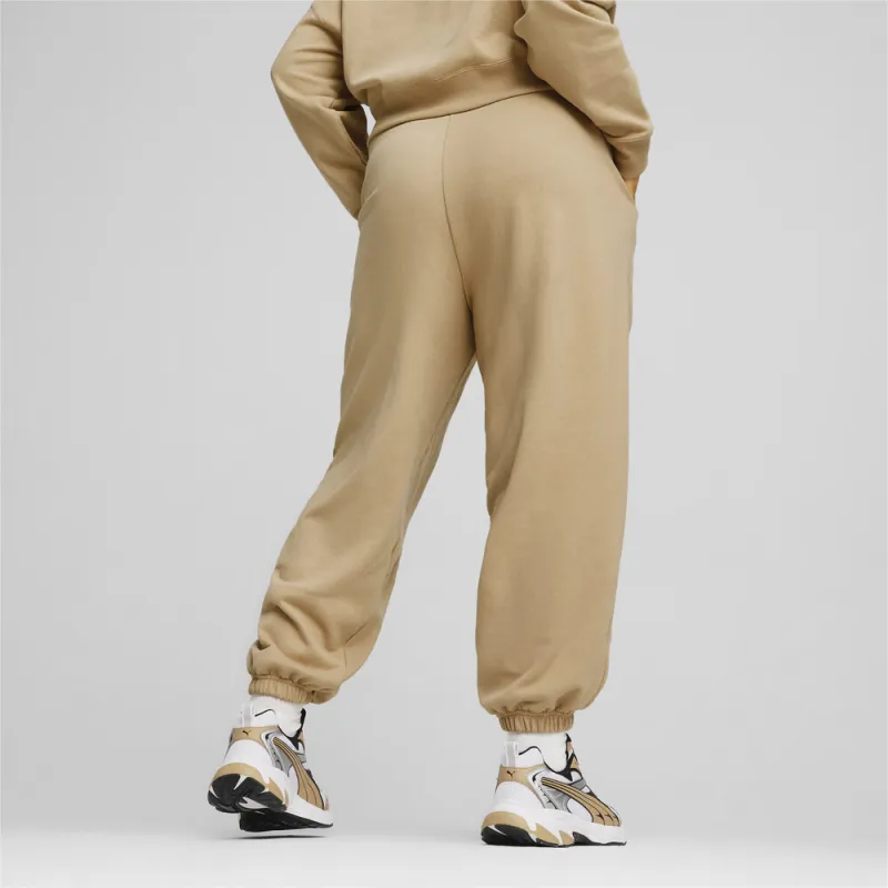 PUMA Knitted Sports Pants Women's Khaki-3