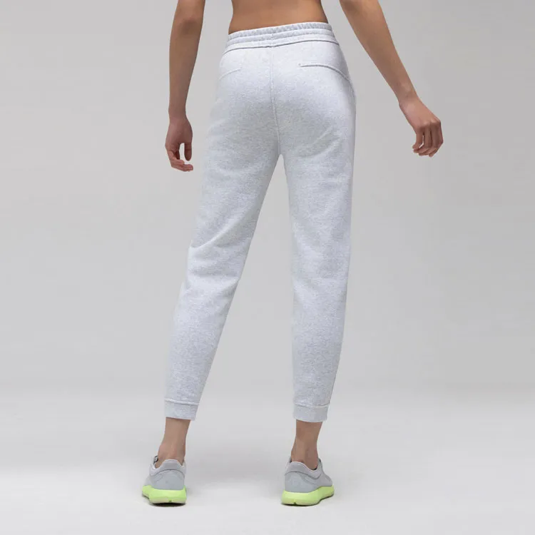 Lululemon Loungeful Knitted Sports Pants Women's Light Gray-4