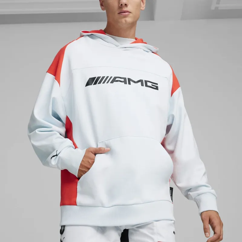 PUMA AMG Statement Motorsports Hoodie Sweatshirt Men's Dewdrop-2