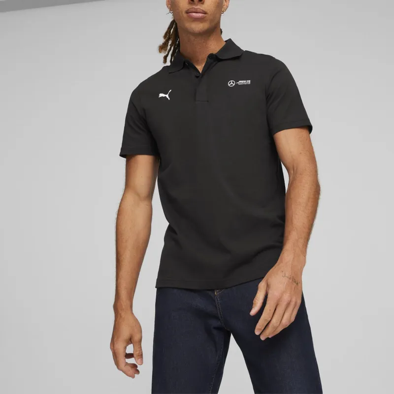 PUMA MERCEDES-AMG PETRONAS Polo Shirt Men's Black-2