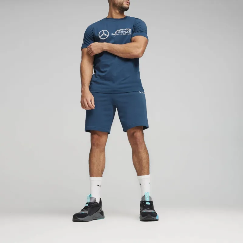 PUMA Mercedes-AMG Petronas Casual Shorts Men's Blue-2