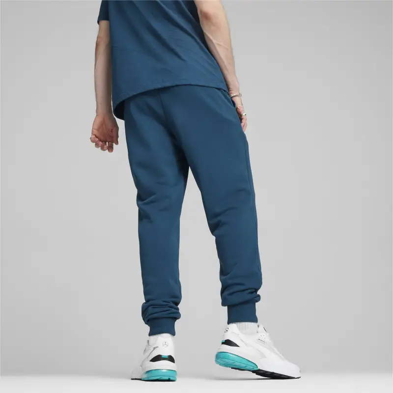 PUMA Mercedes-AMG Petronas Knitted Sports Pants Men's Tropical Ocean Color-3