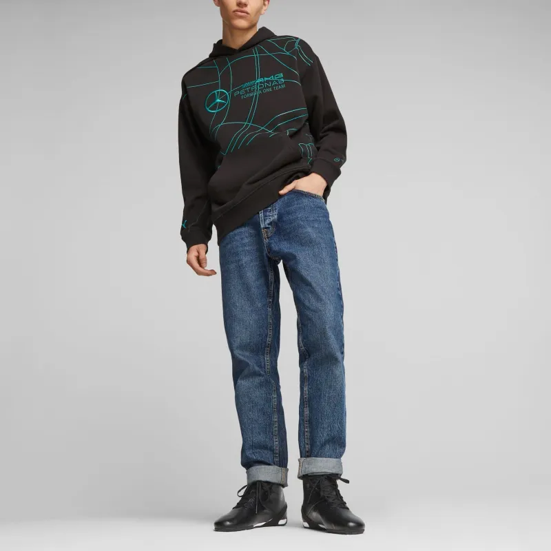 PUMA x Mercedes Benz Sweatshirt Men's Black-3