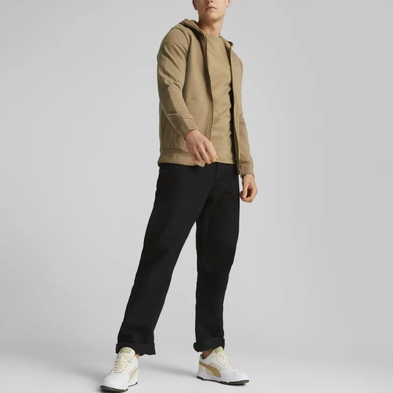 PUMA EVOSTRIPE Sweatshirts Men Khaki-4