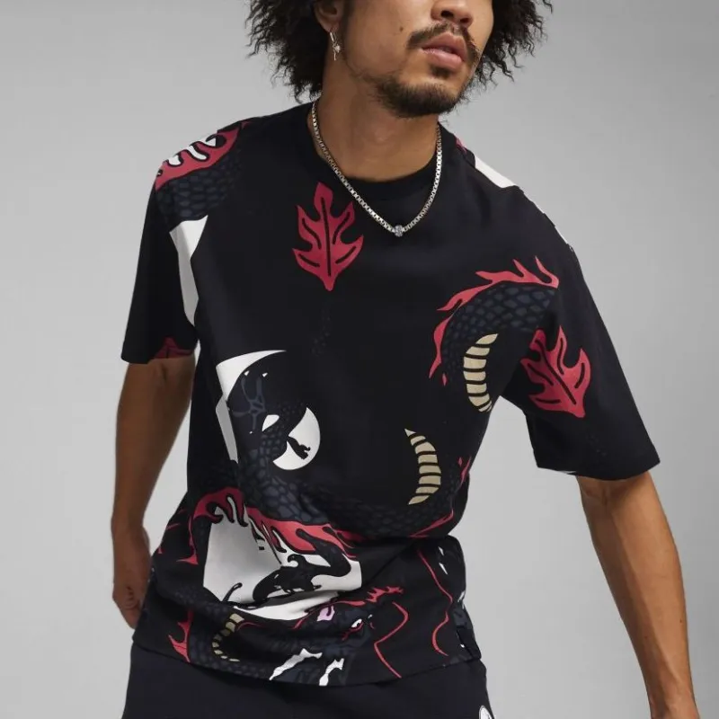 PUMA x STAPLE SS24 T Shirt Men's Black-2