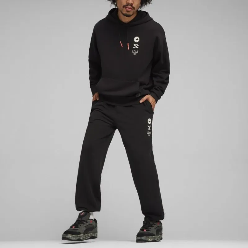 PUMA x STAPLE SS24 Sweatshirt Men's Black-3
