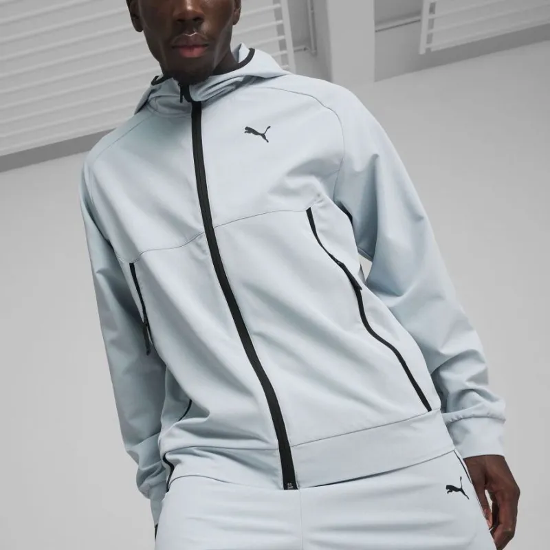 PUMA Jackets Coats Men's Light Gray-3