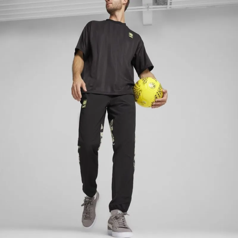 PUMA BVB FTBLNRGY SS JERSEY T Shirt Men's Black-4