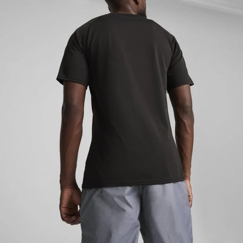 PUMA ACM T Shirts Men Black Red-4
