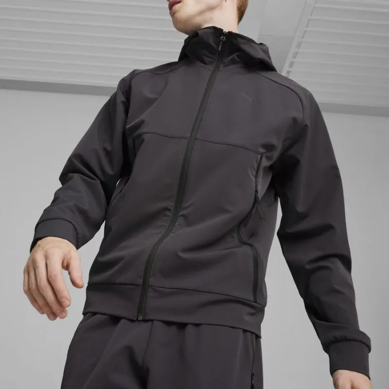 PUMA TECH TRACK JACKET WV Jackets Coats Men's Black-2