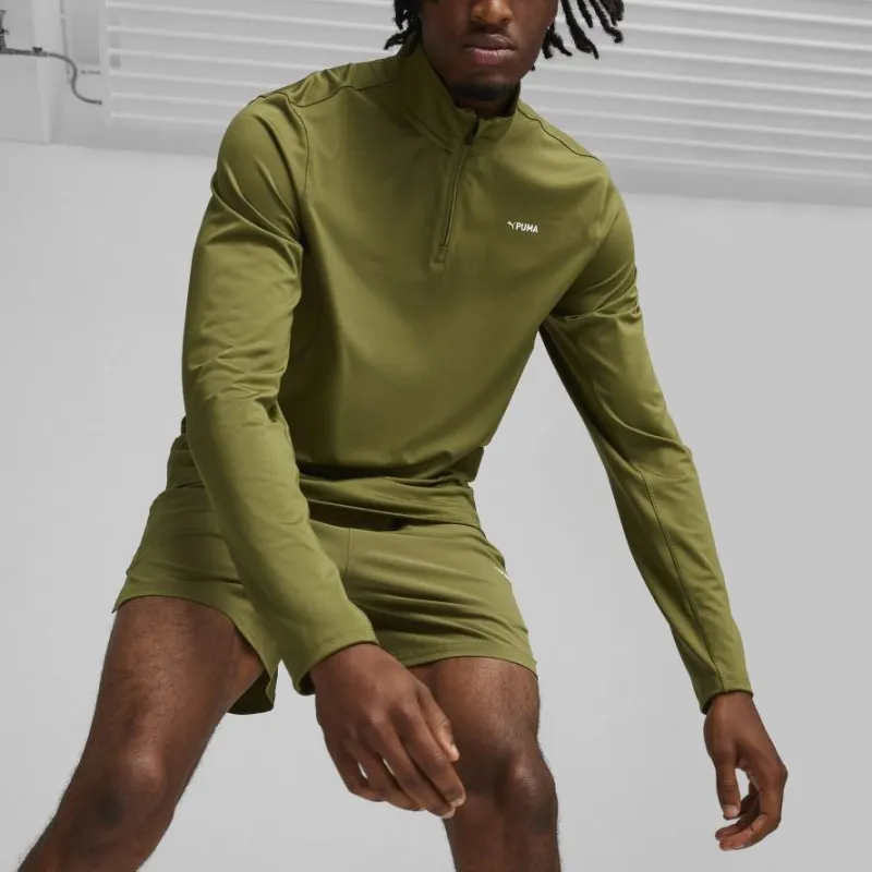 PUMA Sweatshirt Men's Olive Green-2