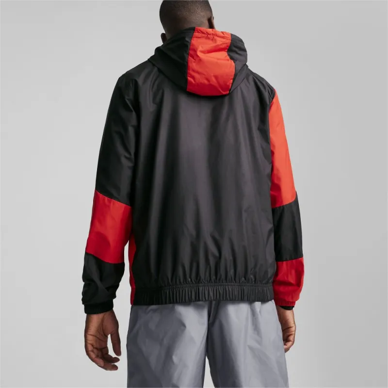 PUMA ACM PREMATCH Jackets Coats Men's Black Red-4