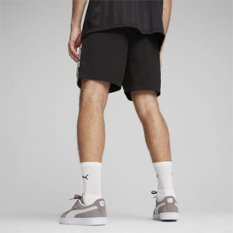 PUMA BVB FTBLNRGY WOVEN SHORT Casual Shorts Men's Black-3
