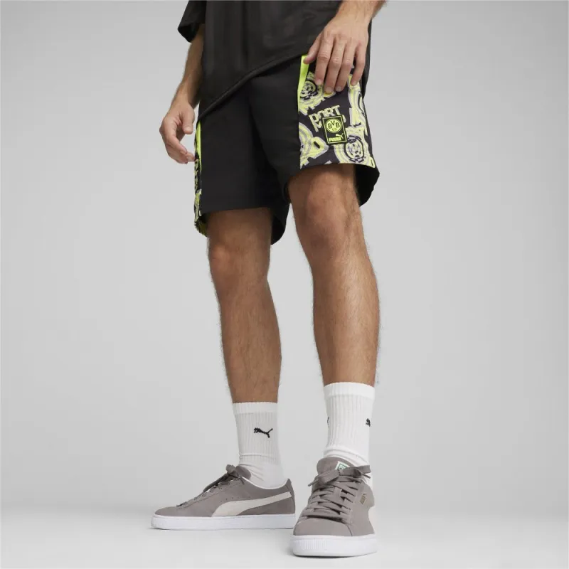 PUMA BVB FTBLNRGY WOVEN SHORT Casual Shorts Men's Black-2