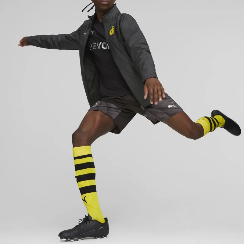 PUMA BVB Training All Weather Jacket Jackets Coats Men's Black-4