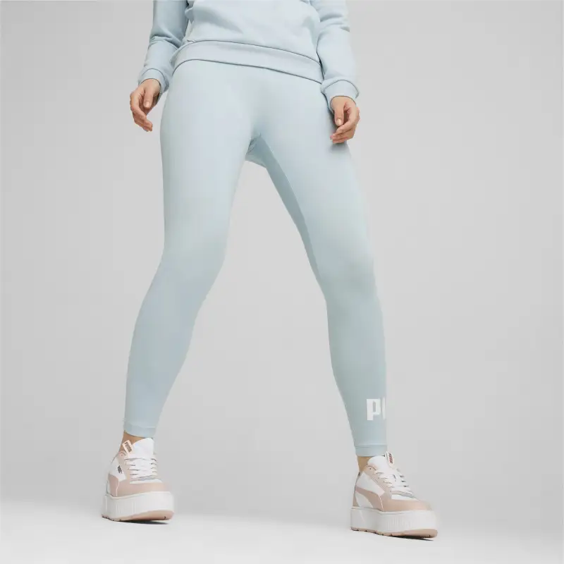 PUMA Essentials Logo Women's Leggings Leggings Women's Blue-2
