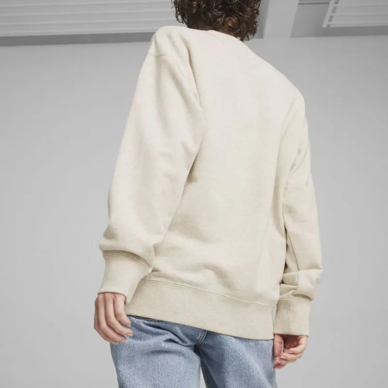 PUMA DOWNTOWN 180 CREW TR Sweatshirt Unisex Light Beige-3