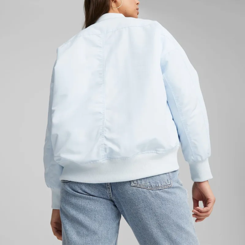 PUMA T7 Jackets & Coats Women's Light Blue-3