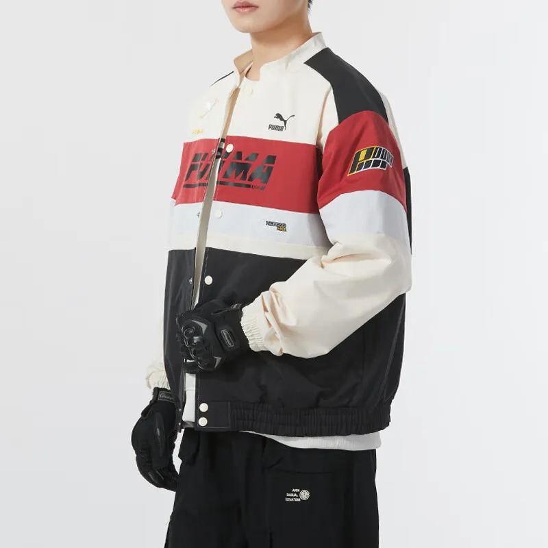 PUMA Jackets & Coats Unisex Black Red-5